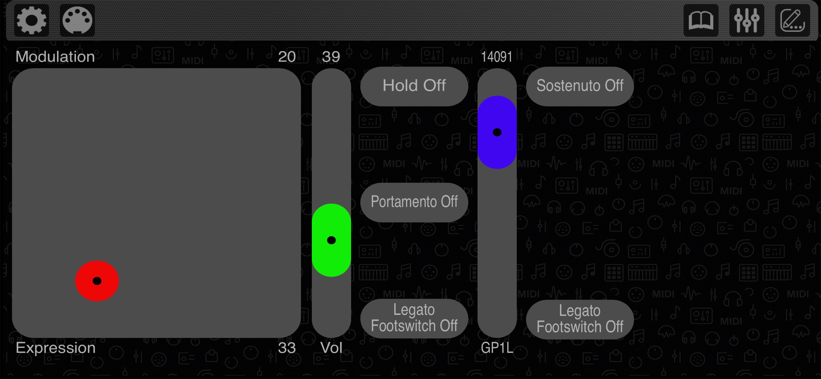MIDI Expressionist Interface